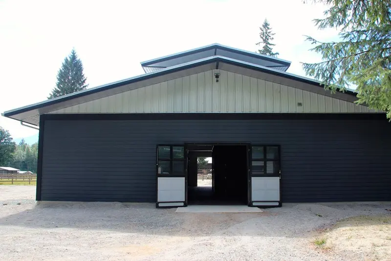 Windline equestrian gear storage with helmets and bridles