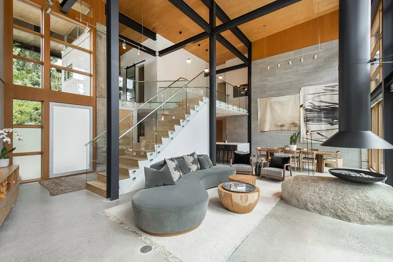 Fitzsimmons kitchen with clean modern finishes