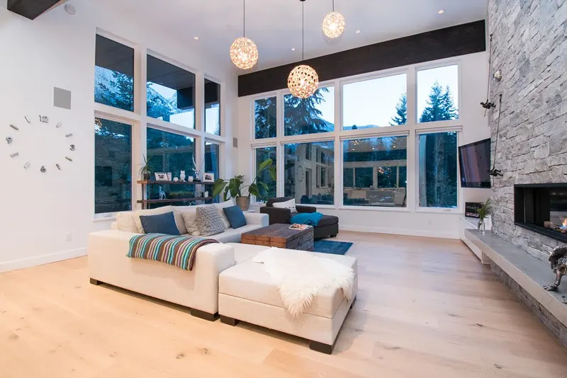 Wedgewoods open-plan kitchen and dining area