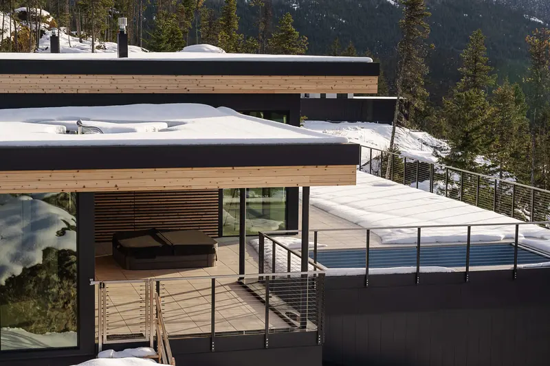 Warbler Way rear elevation with mountain views, Wedgwood